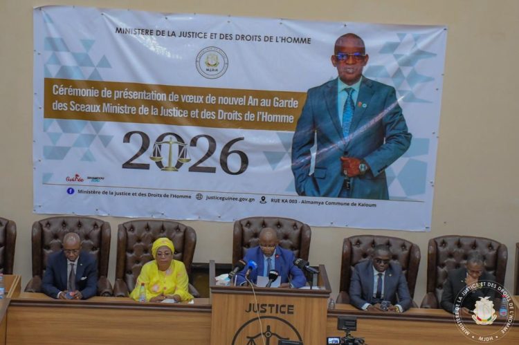 Nouvel An judiciaire : unité et engagement autour du Garde des Sceaux