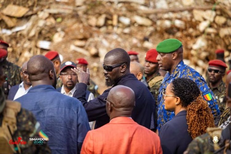 Modernisation de Conakry : Le Président Mamadi DOUMBOUYA visite les chantiers de l’hôpital Ignace Deen, l’ancienne maison centrale de Coronthie et la cité chemins de fer